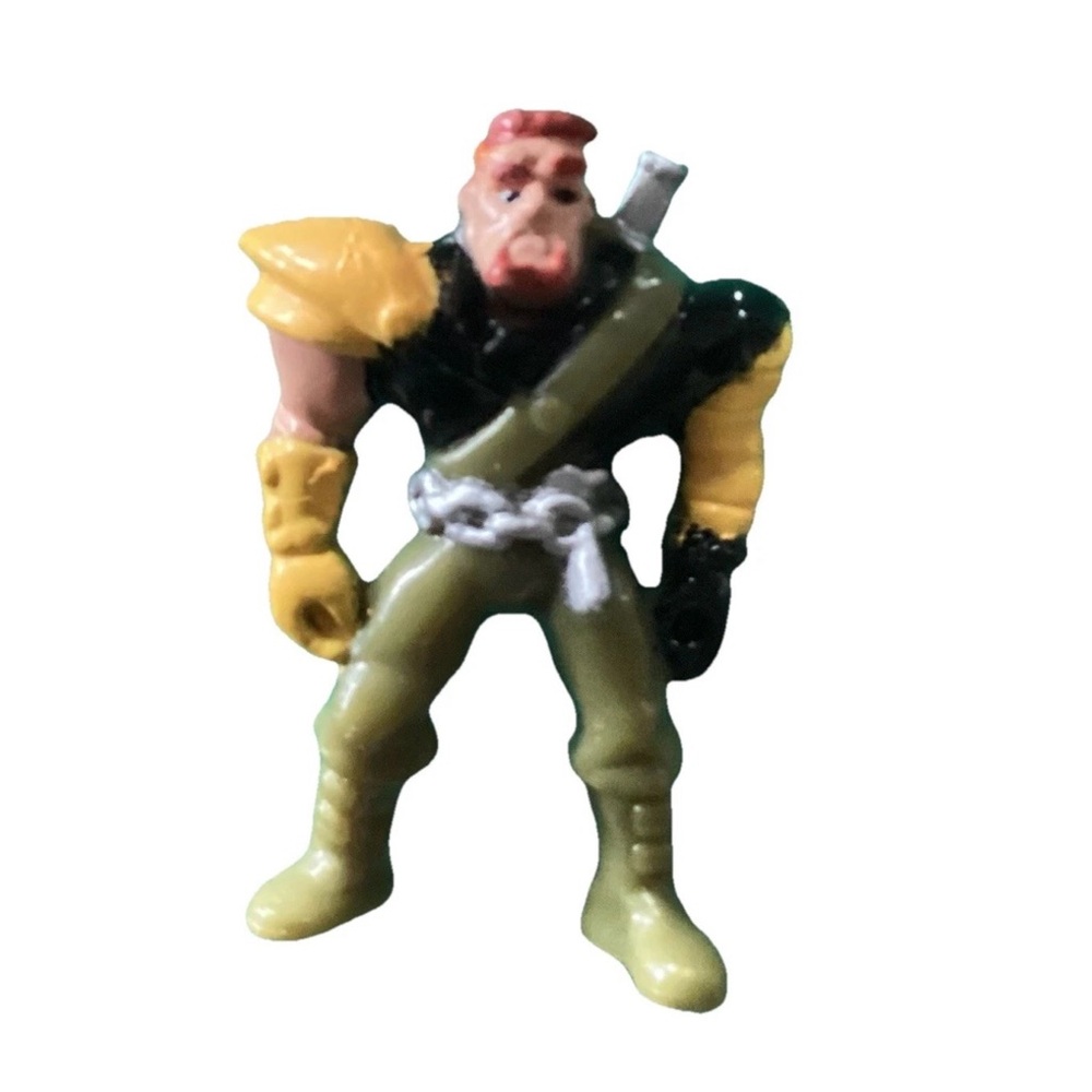 Norman Figure From Mighty Max Heroes & Villains Set #1 Yellow Color Rare  1993